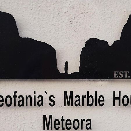 Apartamento Theofania'S Marble House Meteora Kastraki Exterior foto